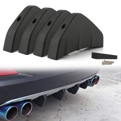 Shark fins black - 4x, universal