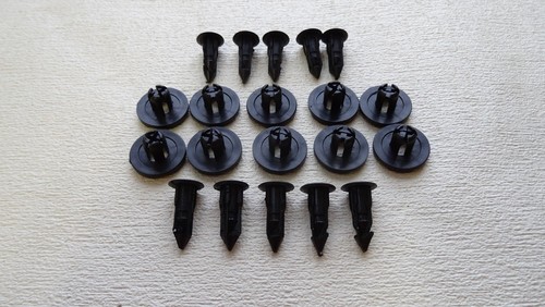 Saab 8mm rivet retainer - 7-8mm, &